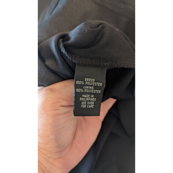 BCX Cocktail Dress Black Sleeveless with sequins size 3 - Picture 6 of 6